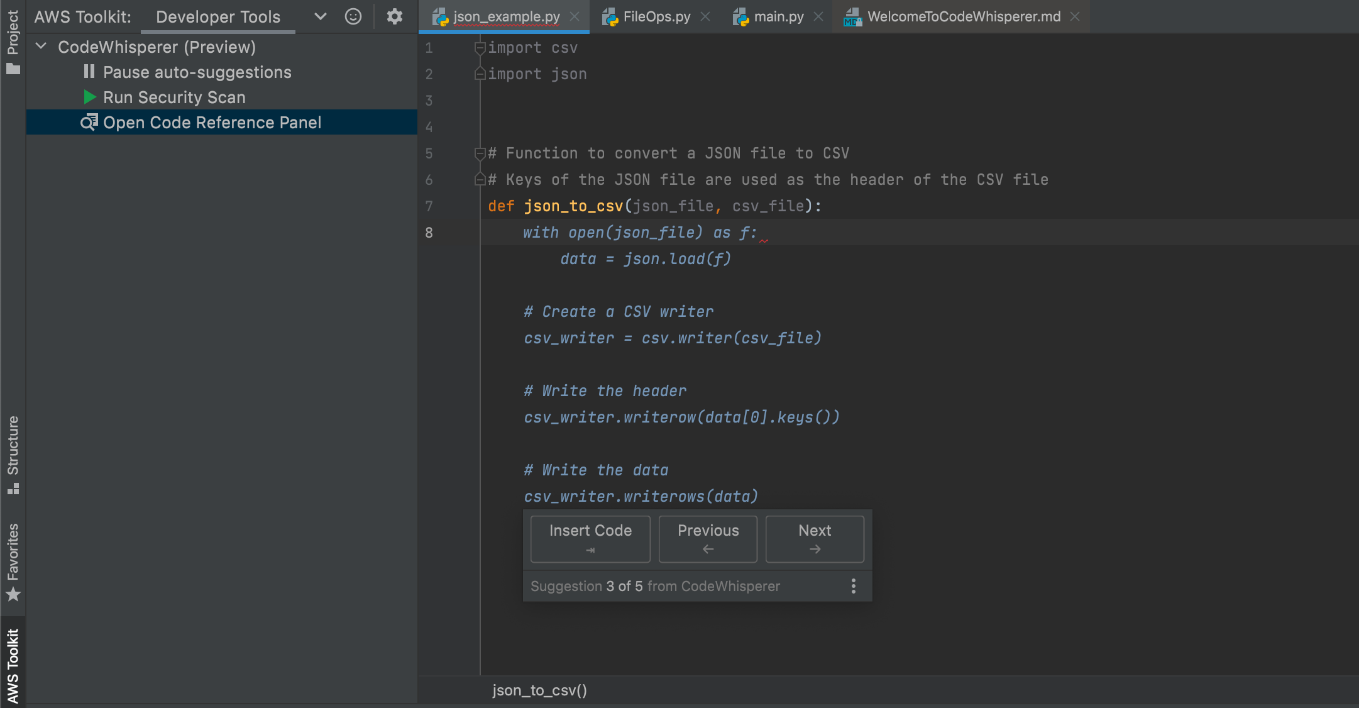 CodeWhisperer - công cụ do AWS/Amazon phát triển trong thời đại AI-First